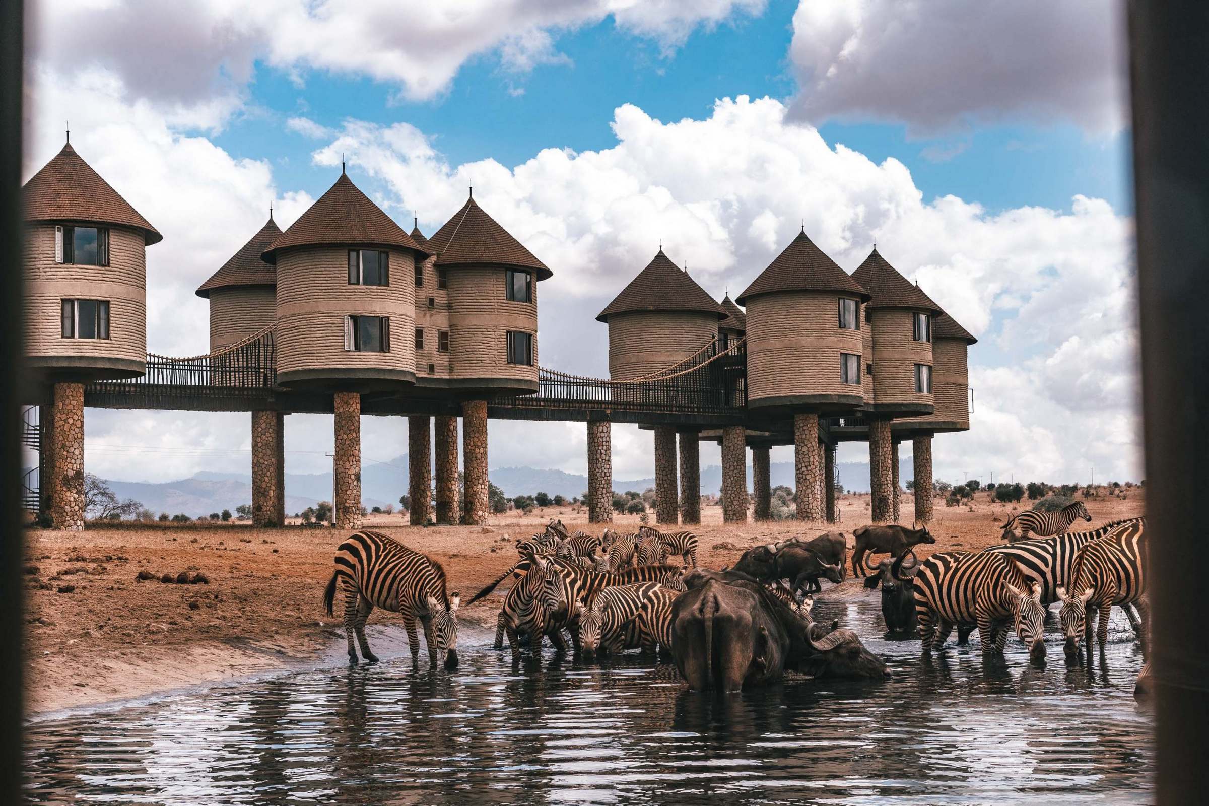 6 NIGHTS AMBOSELI NATIONAL PARK/TSAVO WEST NATIONAL PARK/SERENA SALT LICK LODGE/TSAVO EAST NATIONAL PARK - Drop off in Mombasa) 2 Taita Hills Safari Resort Salt Lick Safari