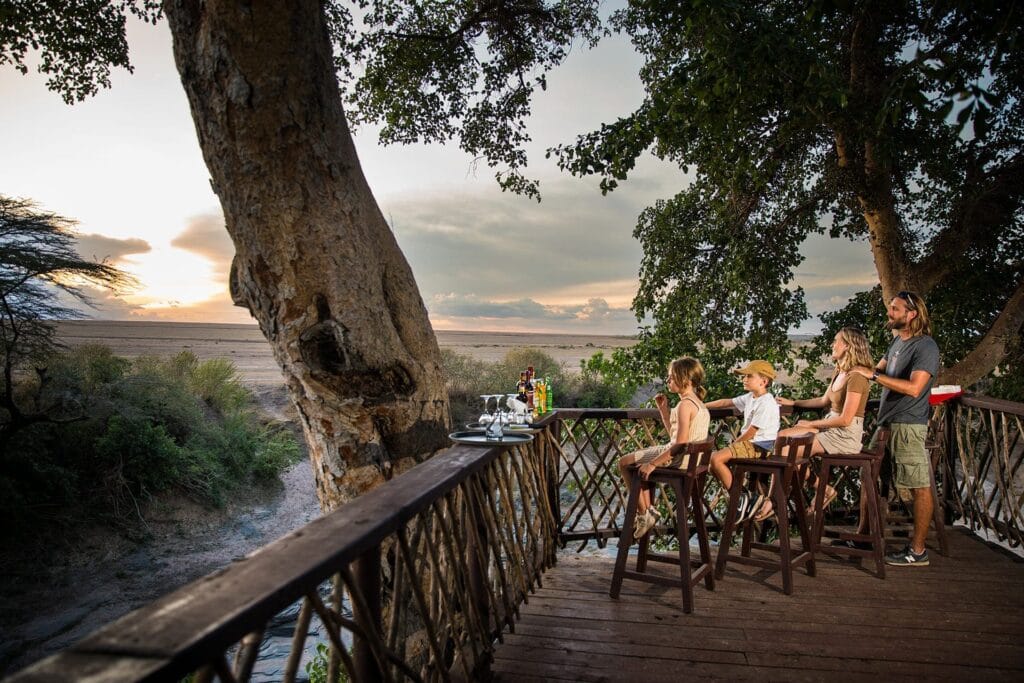 Basecamp Masai Mara (Drive from Nairobi) 43 Saruni Basecamp Basecamp Masai Mara lookout deck 2