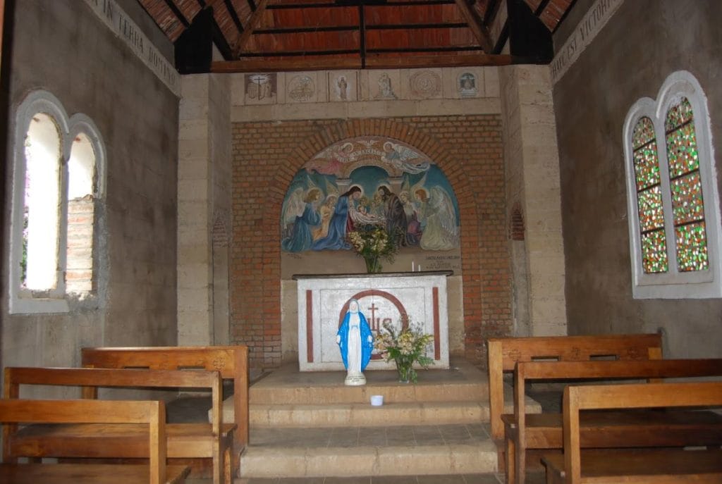 CHURCH PACKAGE 49 inside Mai Mahiu catholic Church the smallest church in Kenya 1024x687 1