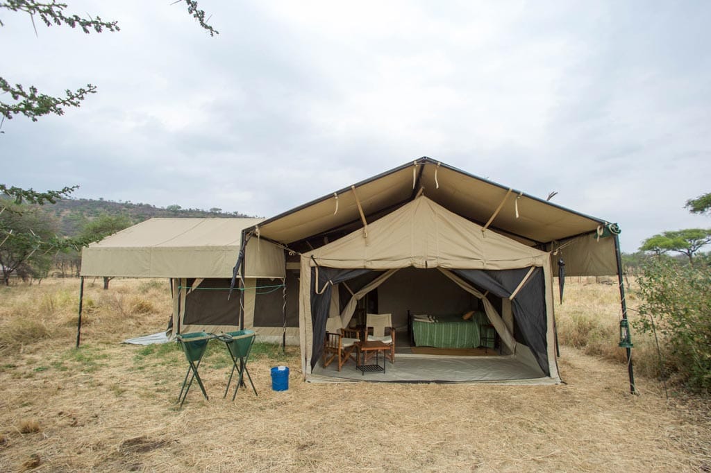1 night Kirurumu Manyara Lodge, 2 nights Serengeti Kuhama Camp/Serengeti Kati Kati Tented Camp/Thorn Tree Camp & 2 nights Bougainvillea Safari Lodge 1 serengeti kati kati accomodation 01